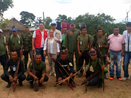 En Guainía, autoridades visitan comunidades indígenas 