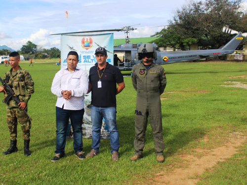 Oportuno traslado aéreo permitió judicialización de alias “El Gordo” exintegrante de las autodefensas - Bloque Tolima