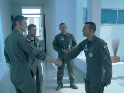 Fuerza Aérea de Italia conoce la misión del Comando Aéreo de Combate No. 1
