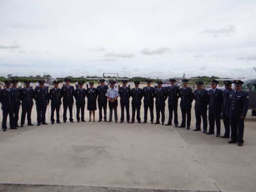 Suboficiales ascienden en el Grupo Aéreo del Casanare