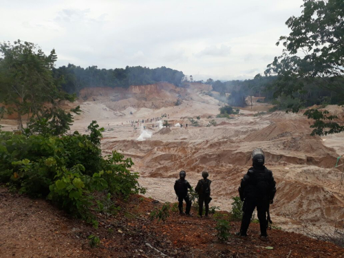 Golpe a la minería ilegal en el Sur de Bolívar