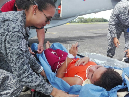 Fuerza Aérea salvó la­ vida de paciente en Cumaribo, Vichada