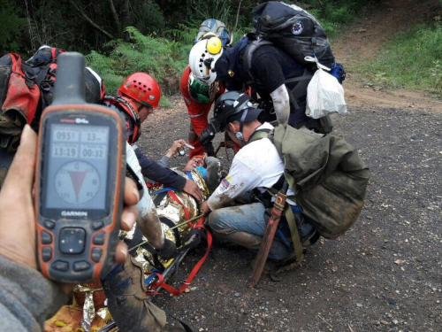 Fuerza Aérea e instituciones del Sistema Nacional de Gestión de Riesgo, realizan simulacro de rescate 