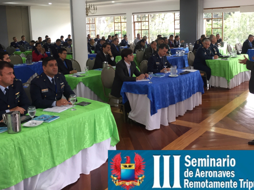 III Seminario Internacional de Aeronaves Remotamente tripuladas, ART, en Colombia