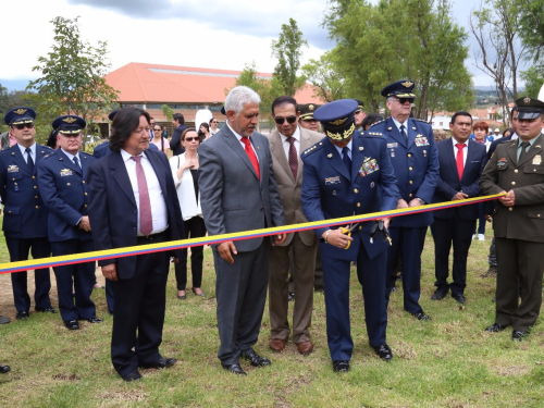 Fuerza Aérea Colombiana inauguró parque aeronáutico en Villa de Leyva
