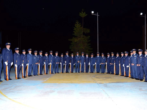 Juramento de bandera del curso especial de profesionales oficiales de reserva en ESUFA