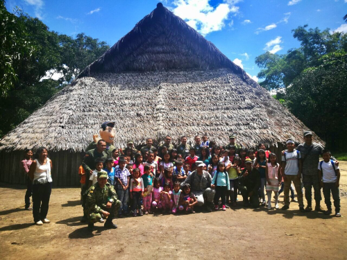 CACOM 6 participa en Jornada Interagencial en Araracuara, Caquetá 