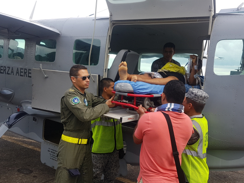CACOM-2 realiza traslado de vichadense herido 