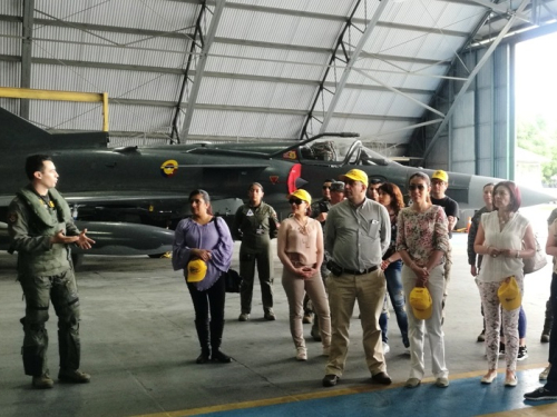 Comando Aéreo de Combate No.1 demuestra capacidades tecnológicas al servicio de la Nación
