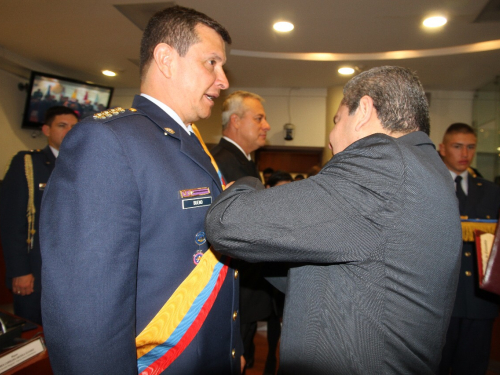 Condecoración “Orden, Dignidad y Patria” 