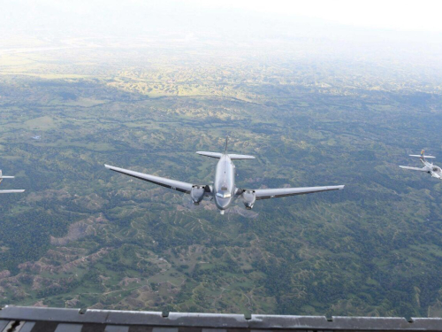 Fuerza Aérea Colombiana dispuso aeronaves de combate y reconocimiento en apoyo a tropas del Ejército en Jamundí – Valle 