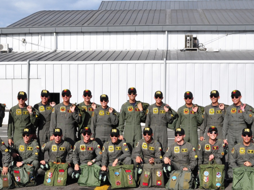 Alféreces del Curso 90 dieron el primer paso para alcanzar las Alas de Piloto Militar de la Fuerza Aérea Colombiana