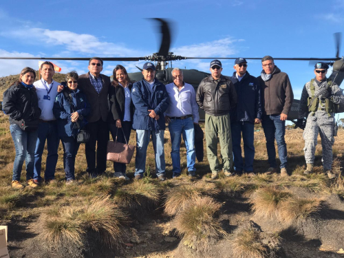 Fuerza Aérea Colombiana se compromete con la preservación de los páramo Las Hermosas y Chilí