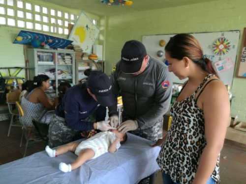 Fuerza Aérea llevará Jornada de Apoyo al Desarrollo a los habitantes de la vereda de Purnio, Caldas