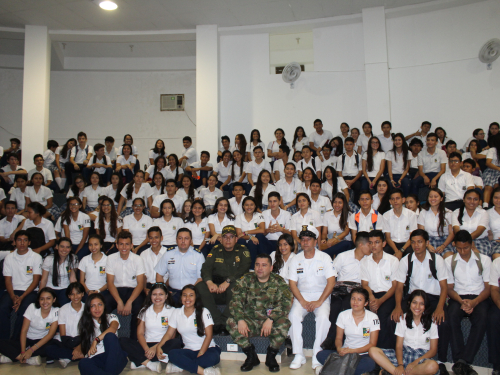 Socialización Proceso de Incorporación del GACAS en Colegio de Yopal 