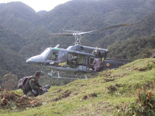 Fuerzas Militares y de Policía neutralizan explotación minera en el Tolima