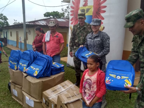 Operación “Sabiduría” llevó bienestar a El Aro, Ituango