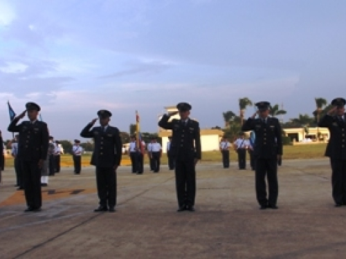 Ascensos de suboficiales en el Comando Aéreo de Combate No. 3