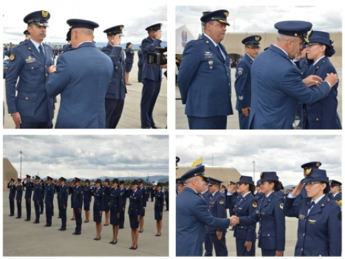 Ceremonia de Ascenso de Suboficiales de la Fuerza Aérea Colombiana