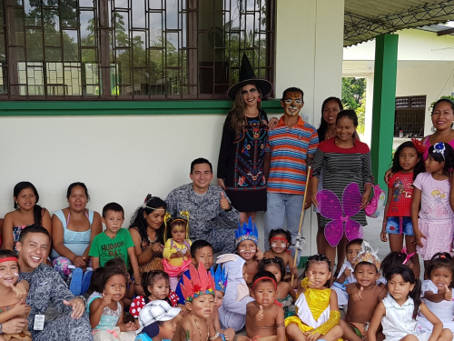 El Grupo Aéreo del Amazonas celebra el día de los niños en los centros de desarrollo infantil “CDI”