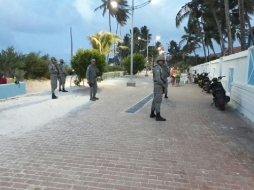 Fuerza Aérea Colombiana continúa apoyando la estrategia de seguridad en San Andrés Islas