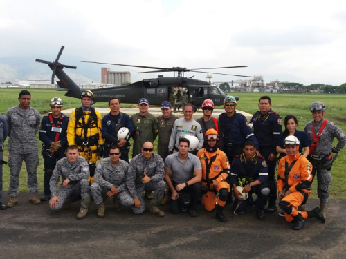 Fuerza Aérea Colombiana y entidades de socorro realizan entrenamientos para atender posibles emergencias  