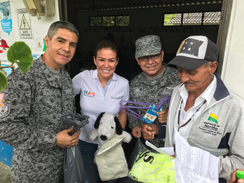 Exitosa jornada de apoyo al desarrollo en zona rural de Vijes - Valle del Cauca