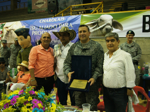 Base Aérea de Palanquero presente en Feria Agroindustrial y Ganadera de La Dorada Caldas