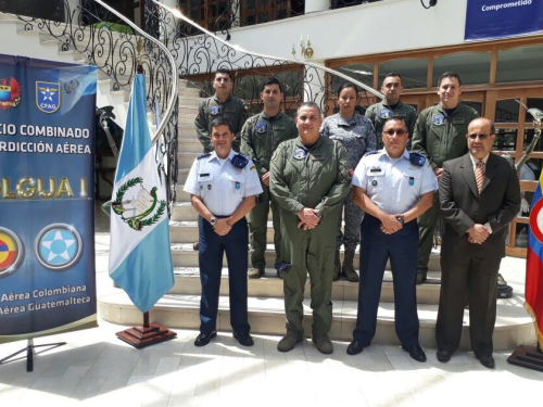 Culminó reunión entre las Fuerzas Aéreas de Guatemala y Colombia para ejercicio de interdicción COLGUA