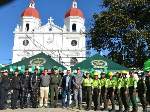 CACOM 5 participó en el lanzamiento del Plan de Seguridad para Antioquia