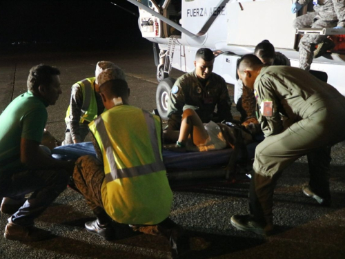 Fuerza Aérea Colombiana realiza misión humanitaria desde Casanare hasta el Meta