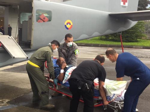 Fuerza Aérea Colombiana continúa salvando vidas el departamento del Chocó 