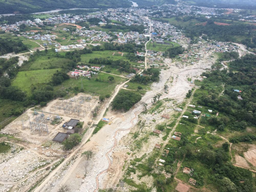 Fuerza Aérea Colombiana realiza vigilancia sobre los ríos del Putumayo