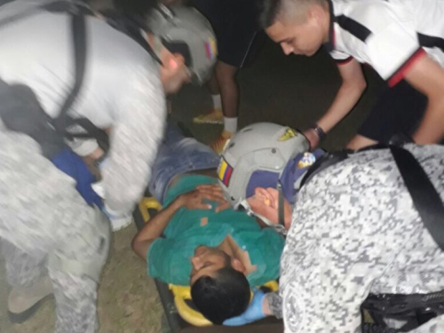 Ángel de acero salva vida en Caquetá 