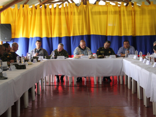 Consejo de seguridad en Caldono, Cauca