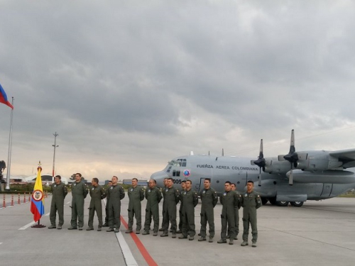 Fuerza Aérea Colombiana presente en Expedición Científica en la Antártida 2018