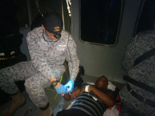 Soldado Profesional con Apendicitis fue evacuado por la Fuerza Aérea Colombiana