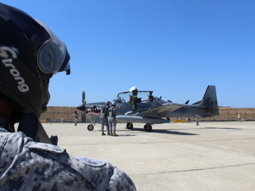 Se realizó con éxito el tercer ejercicio de interdicción aérea durante Caribe VII