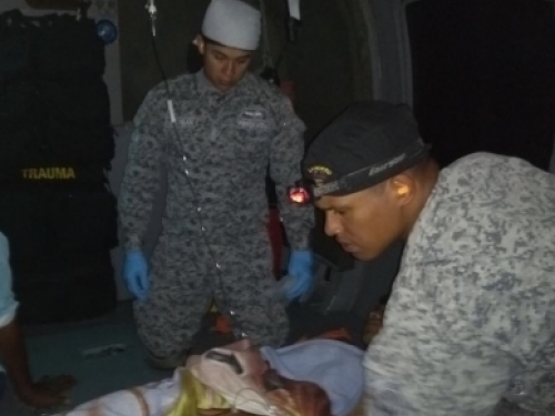 Fuerza Aérea evacúa un hombre por mordedura de serpiente en Santander