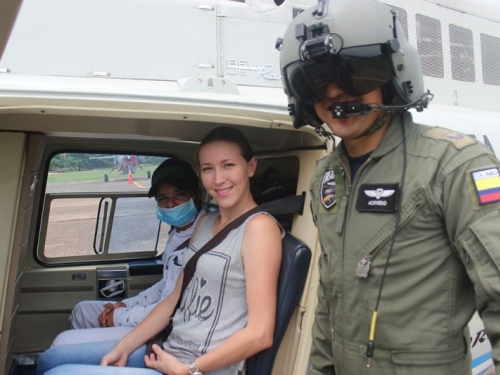 La Fuerza Aérea Colombiana es la esperanza para un niño en Villarrica, Tolima