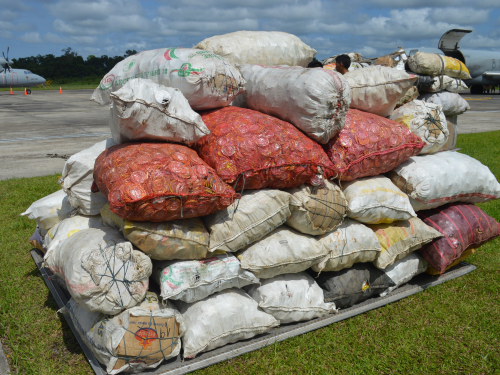 GAAMA transporta toneladas de material reciclable haciendo más verde al pulmón del mundo