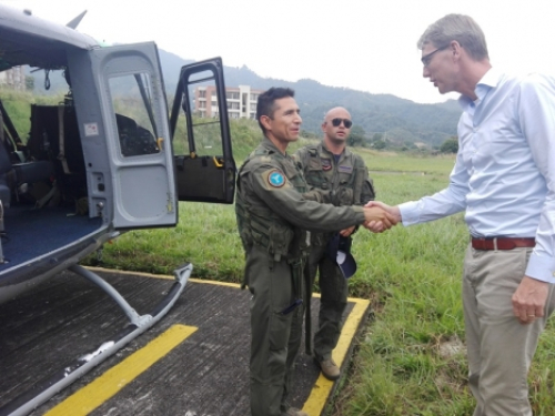 Fuerza Aérea Colombiana contribuye a la protección del medio ambiente