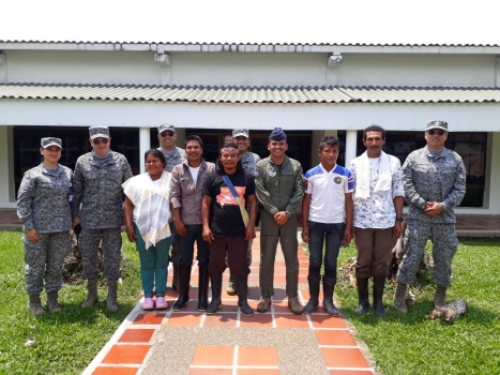 Fuerza Aérea Colombiana da apertura al programa "Alas azules para el desarrollo campesino"