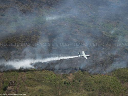 Control total de Incendio en Parque Nacional Natural Sierra de la Macarena