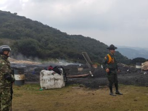 Fuerza Aérea Colombiana realiza operación conjunta, coordinada e interinstitucional en protección de los recursos naturales