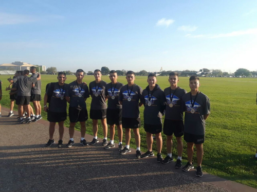 Alumnos de la Escuela de Suboficiales “CT. Andrés M. Díaz” participaron en los eventos deportivos realizados en la Academia Interamericana de Fuerzas Aéreas, IAAFA