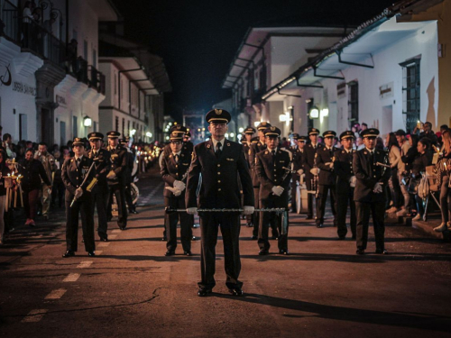 Fuerza Aérea Colombiana acompañó la Semana Mayor en Popayán.