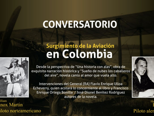 Conversatorio Surgimiento de la Aviación en Colombia