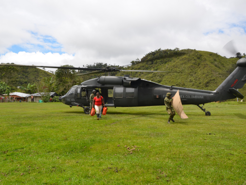 Fuerza Aérea llegó hasta los lugares más apartados del país en apoyo a la Registraduría Nacional 