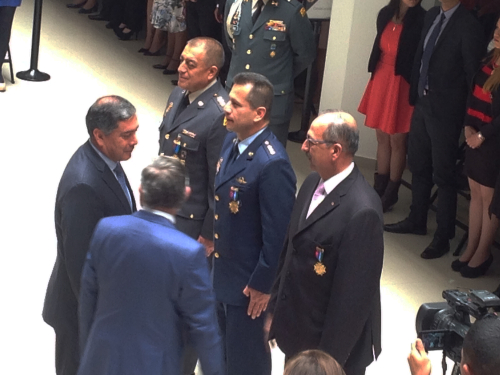 Fuerza Aérea Colombiana acompañó la celebración de los 71 años de Caja de Honor